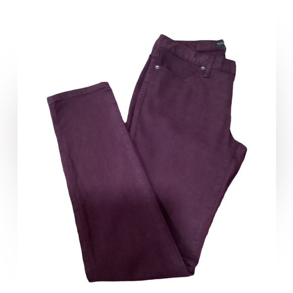 🐴 New Banana Republic Skinny Fit Jeans Plum Size 29/8R - Picture 3 of 3